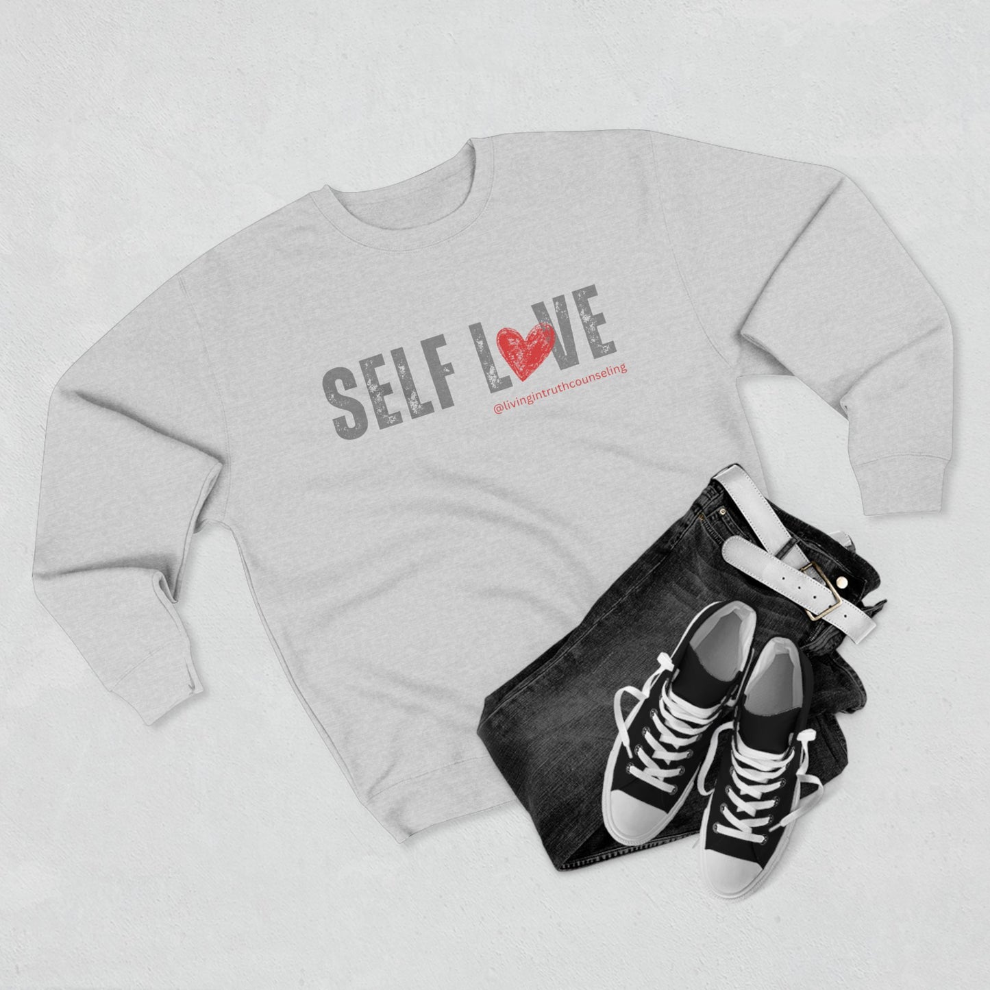SELF LOVE Crewneck Sweatshirt (Unisex)