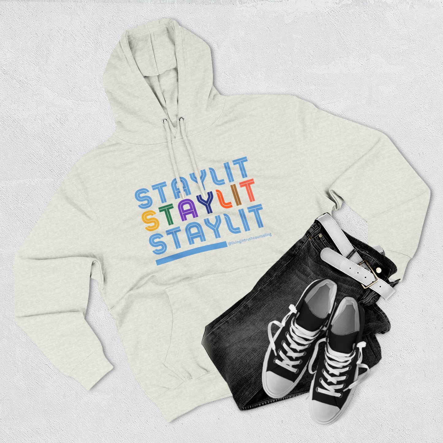 Tri-Stay LIT Hoodie (Blue)