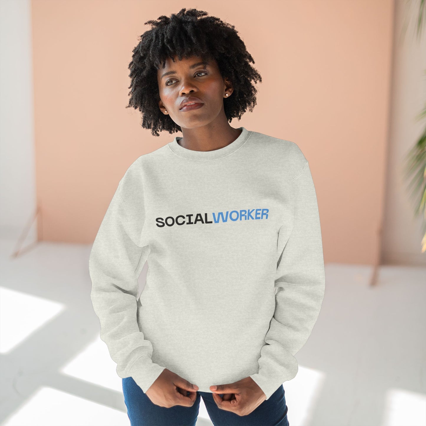 The Bold Social Worker Crewneck