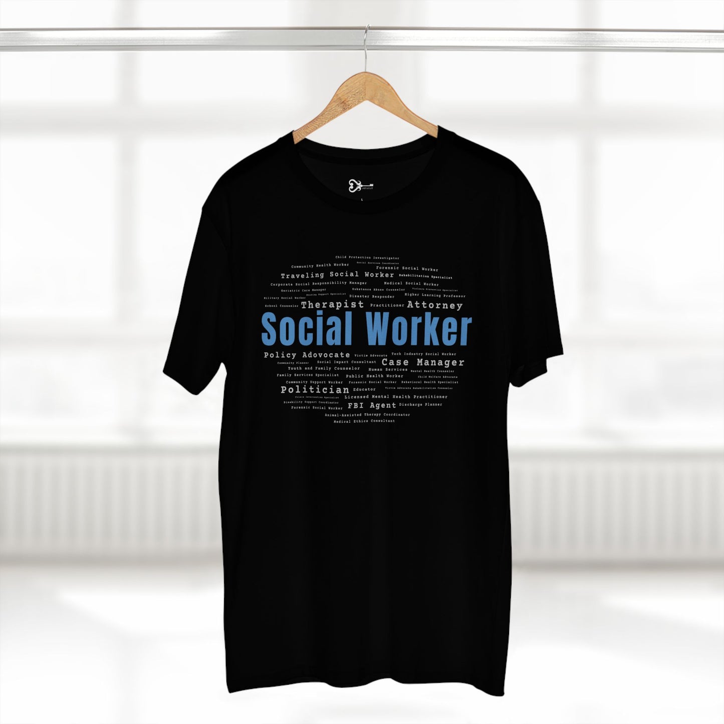 Social Worker Word Cloud Tee