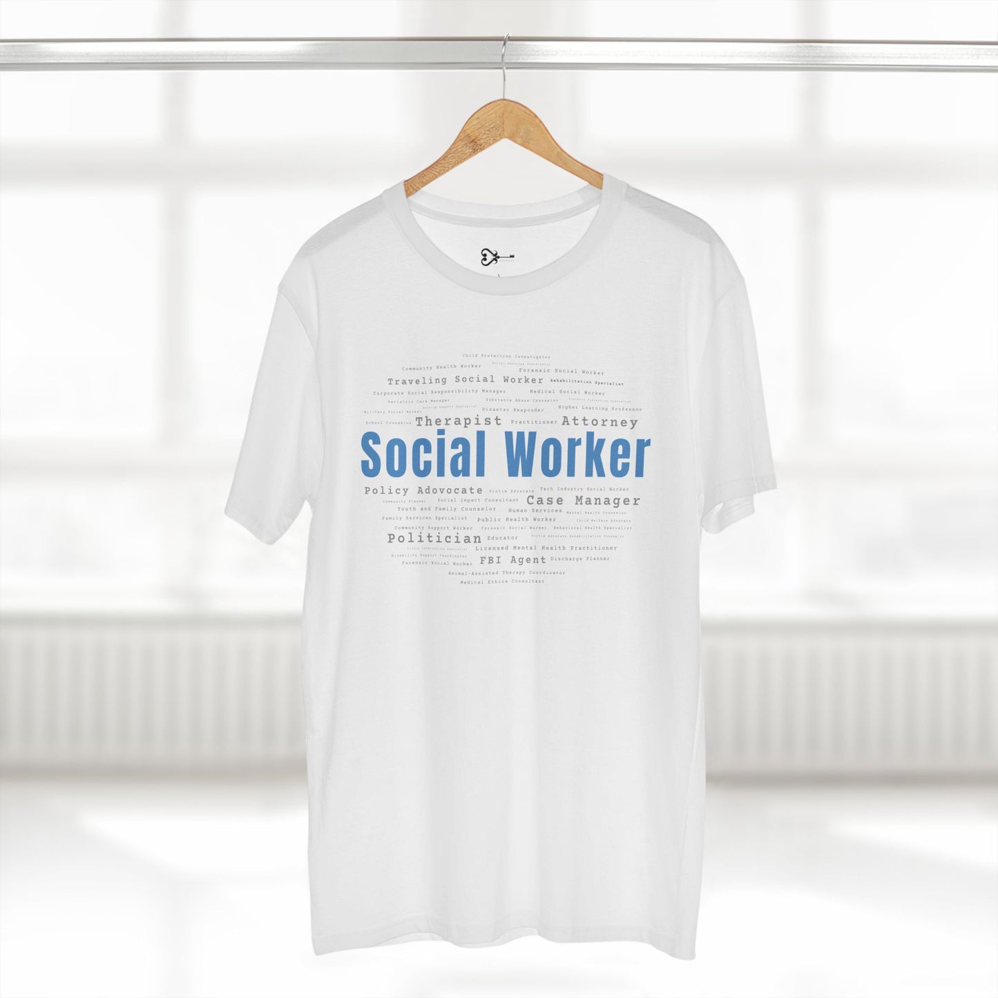 Social Worker Word Cloud Tee