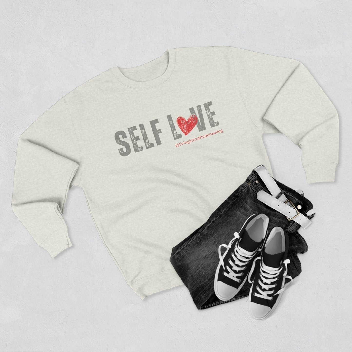 SELF LOVE Crewneck Sweatshirt (Unisex)