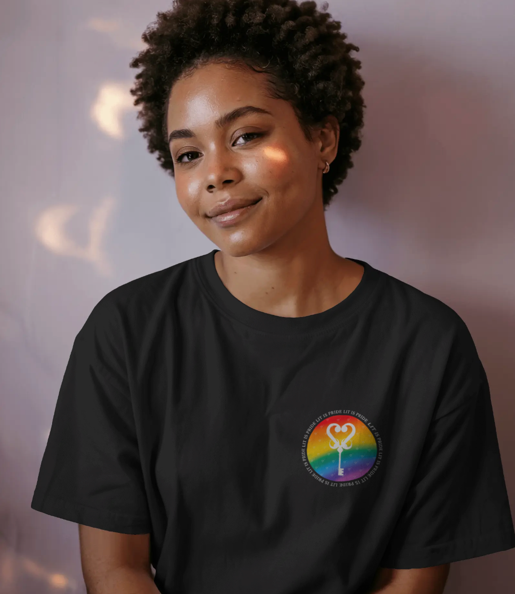 LIT IS PRIDE Circle Tee