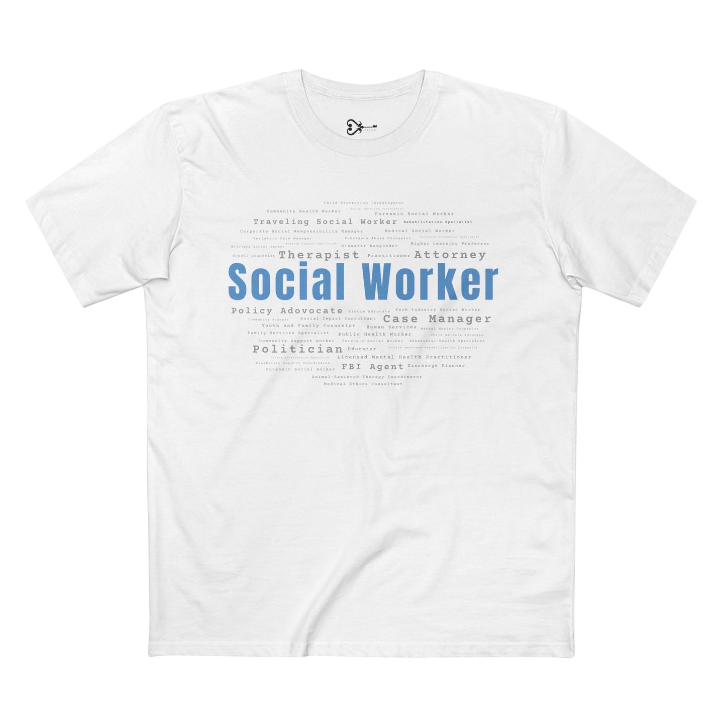 Social Worker Word Cloud Tee