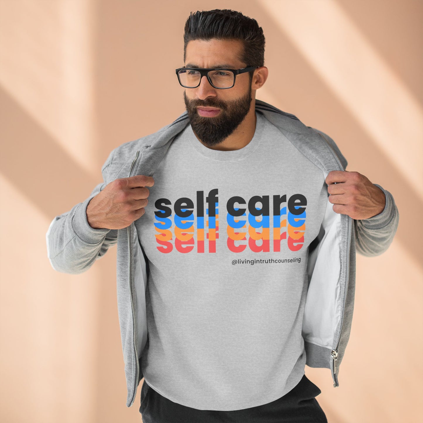 SELF CARE Unisex Crewneck Sweatshirt