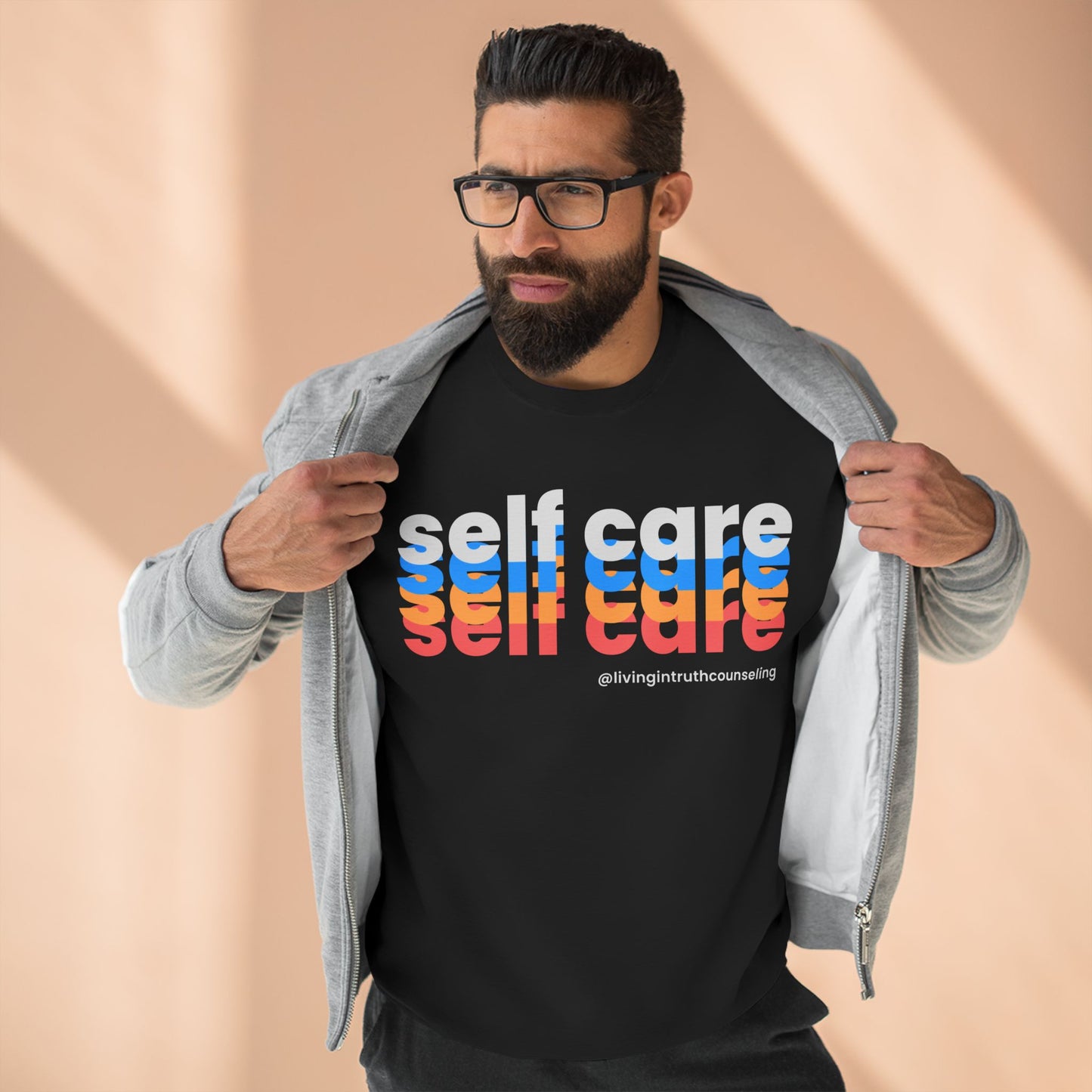 SELF CARE Unisex Crewneck Sweatshirt