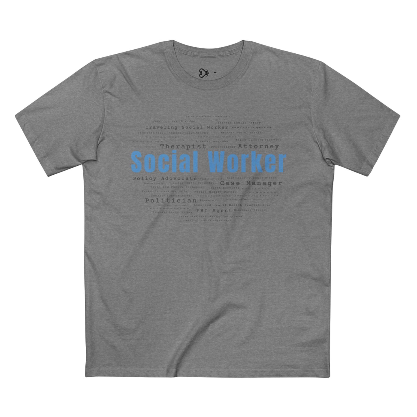 Social Worker Word Cloud Tee