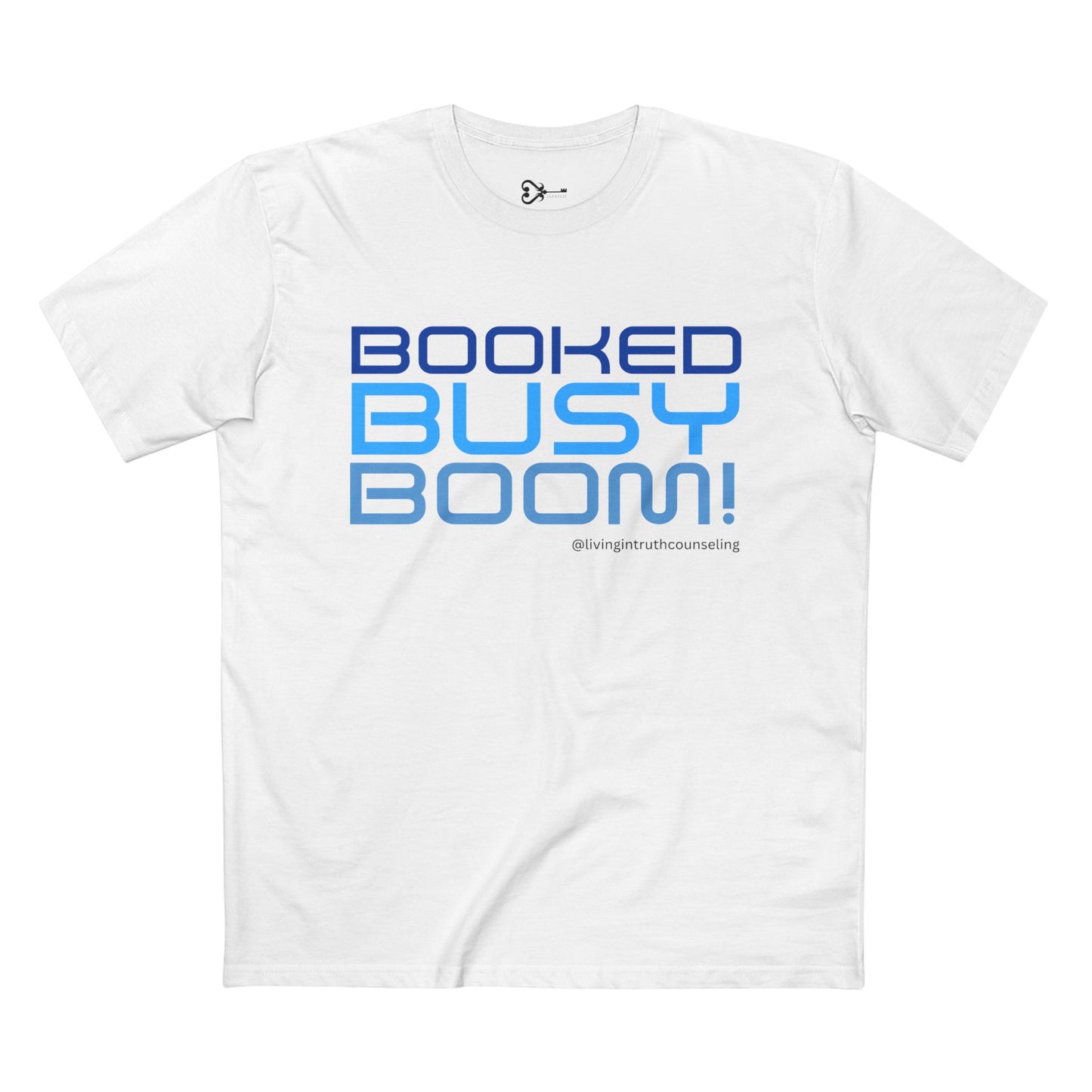 BOOKED, BUSY, BOOM! LIT Tee