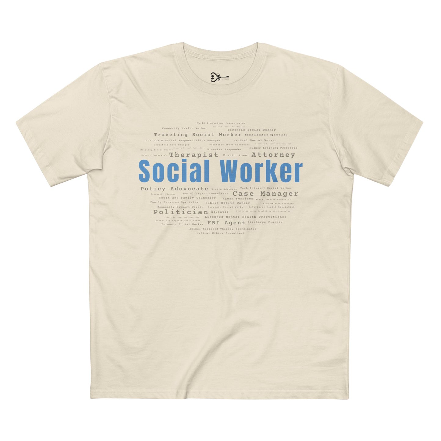Social Worker Word Cloud Tee