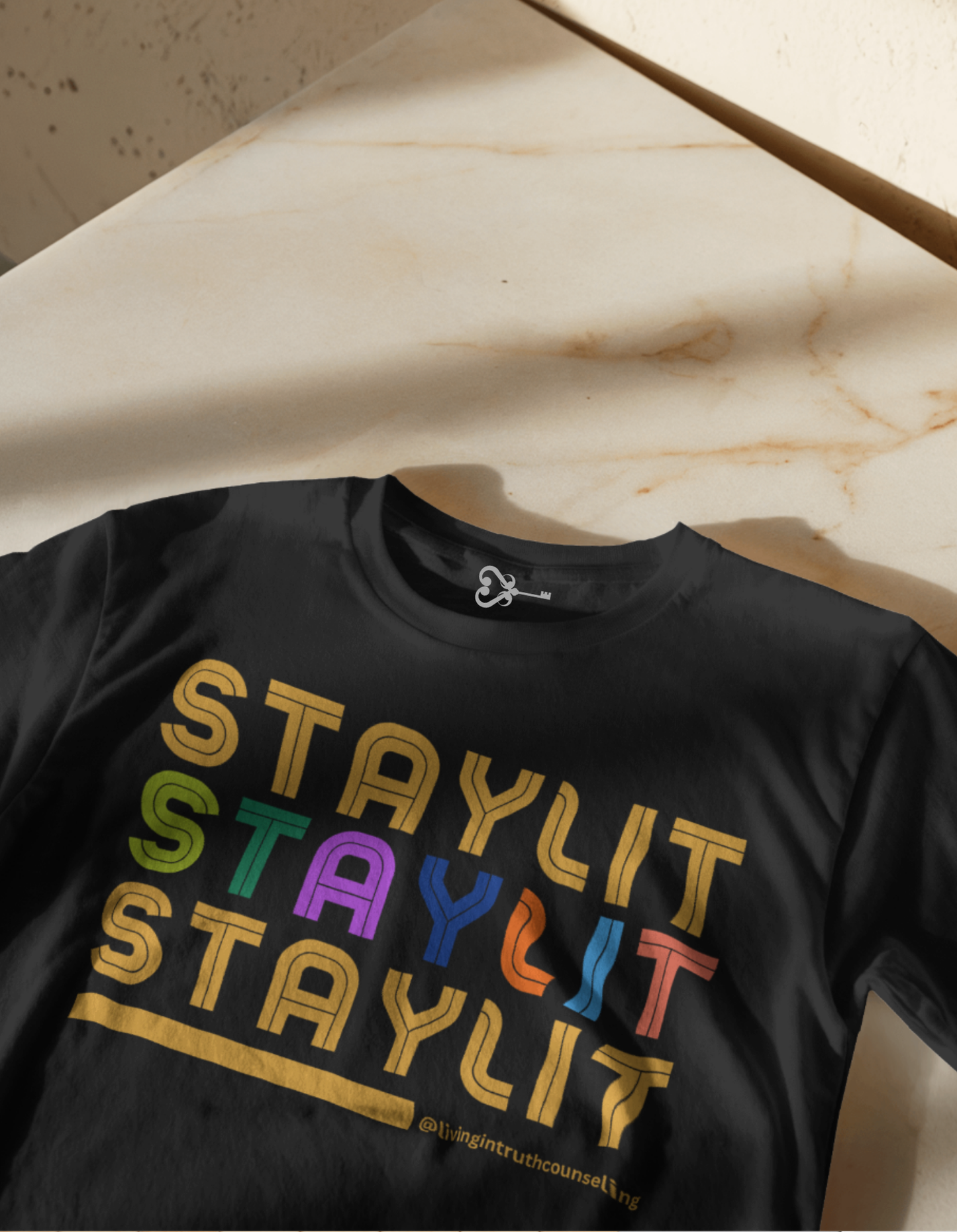 Tri-Stay LIT Tee (Gold)