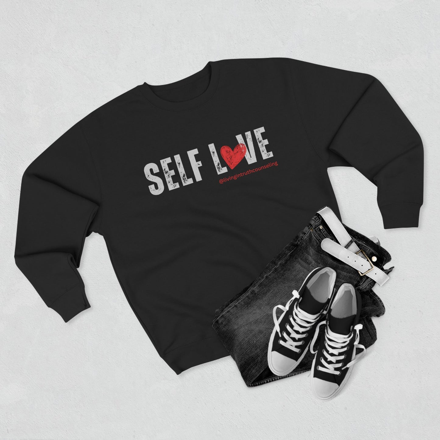 SELF LOVE Crewneck Sweatshirt (Unisex)
