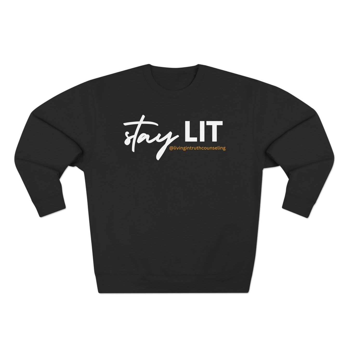 STAY LIT Unisex Crewneck Sweatshirt