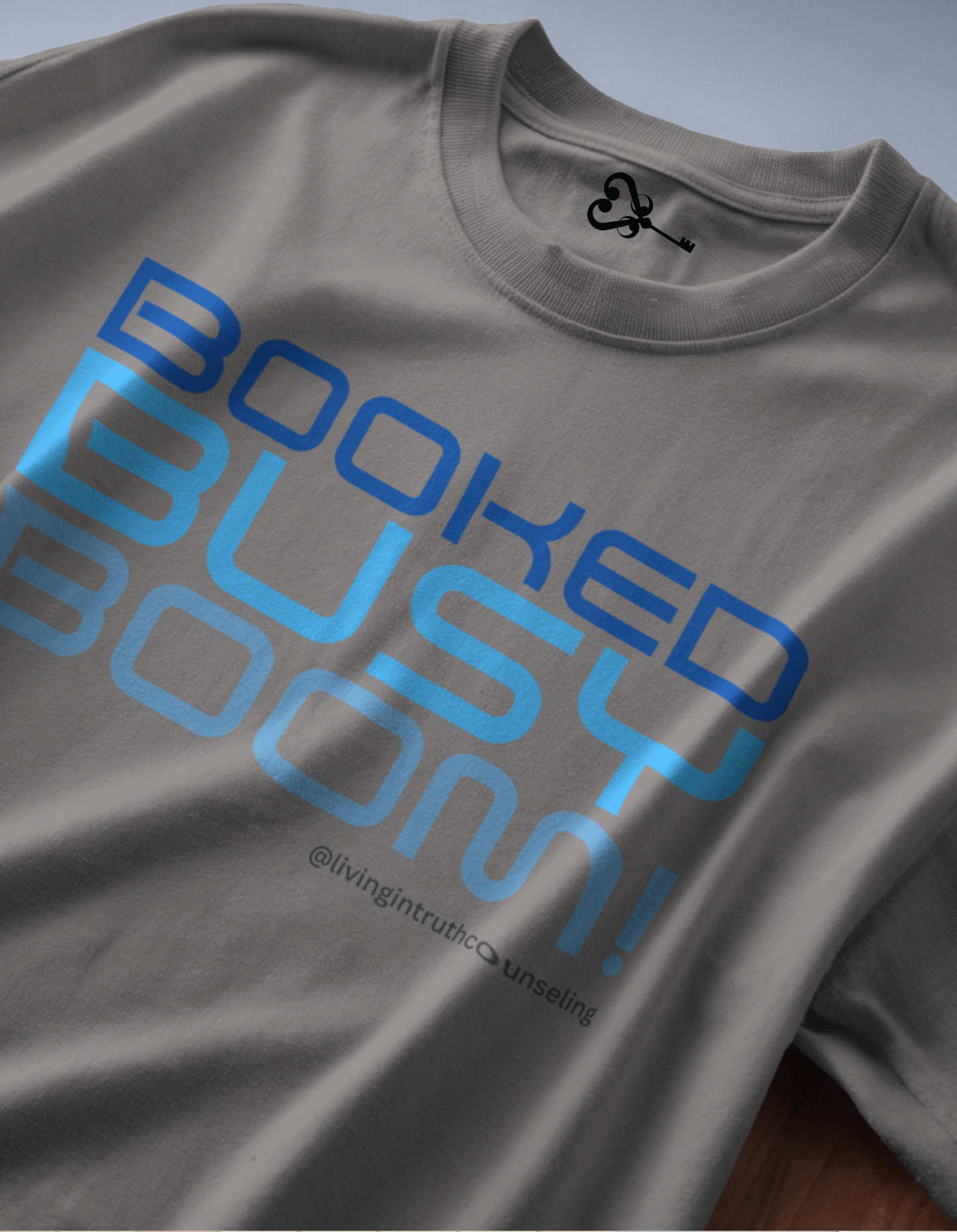 BOOKED, BUSY, BOOM! LIT Tee