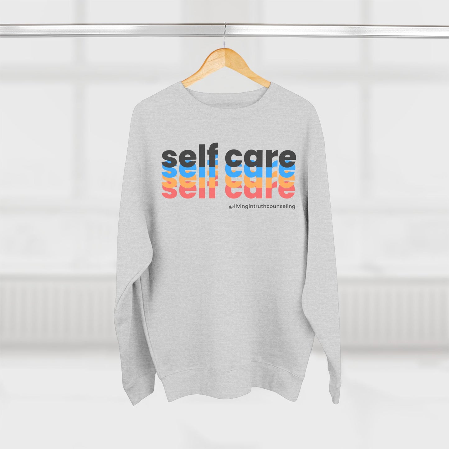 SELF CARE Unisex Crewneck Sweatshirt