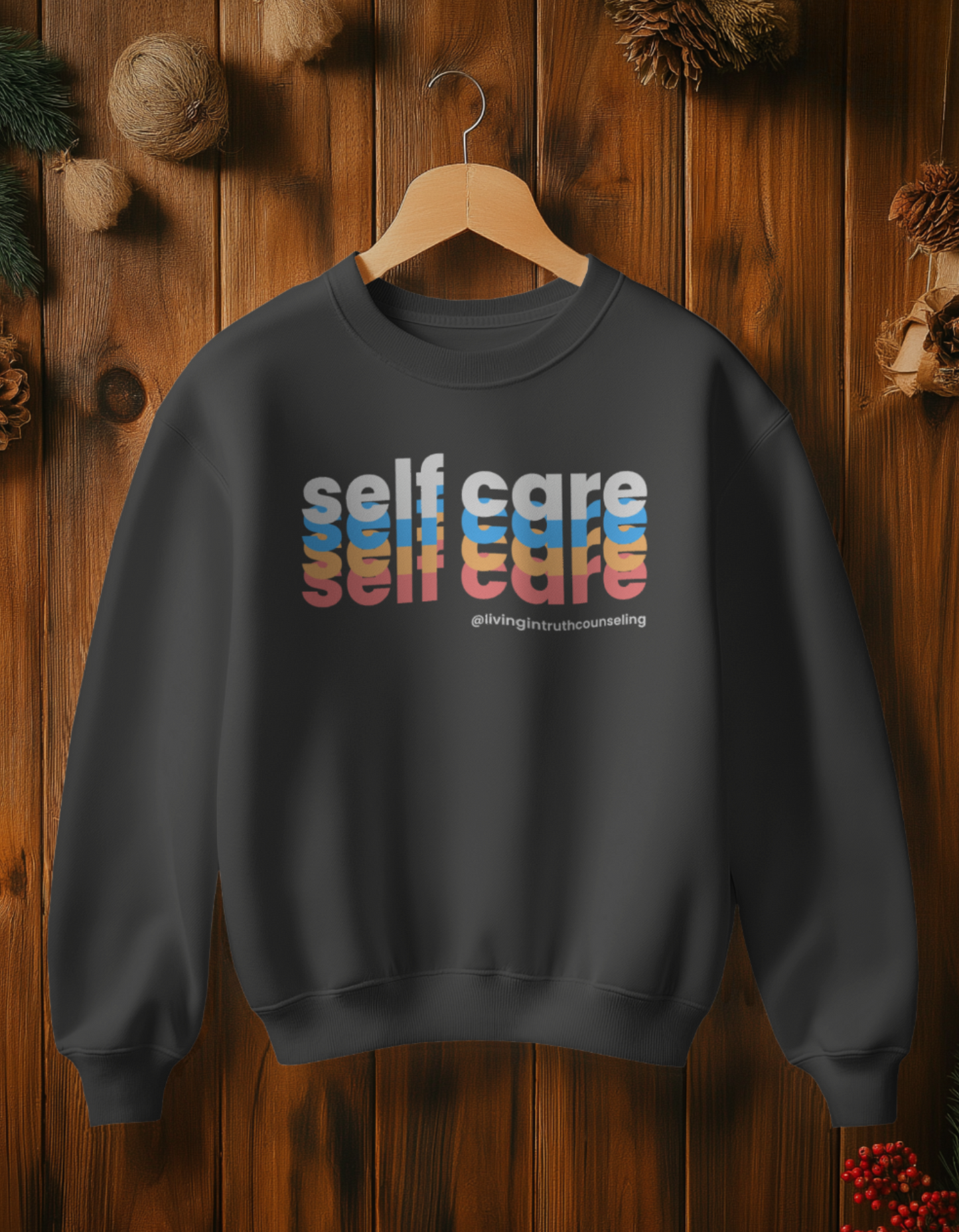 SELF CARE Unisex Crewneck Sweatshirt