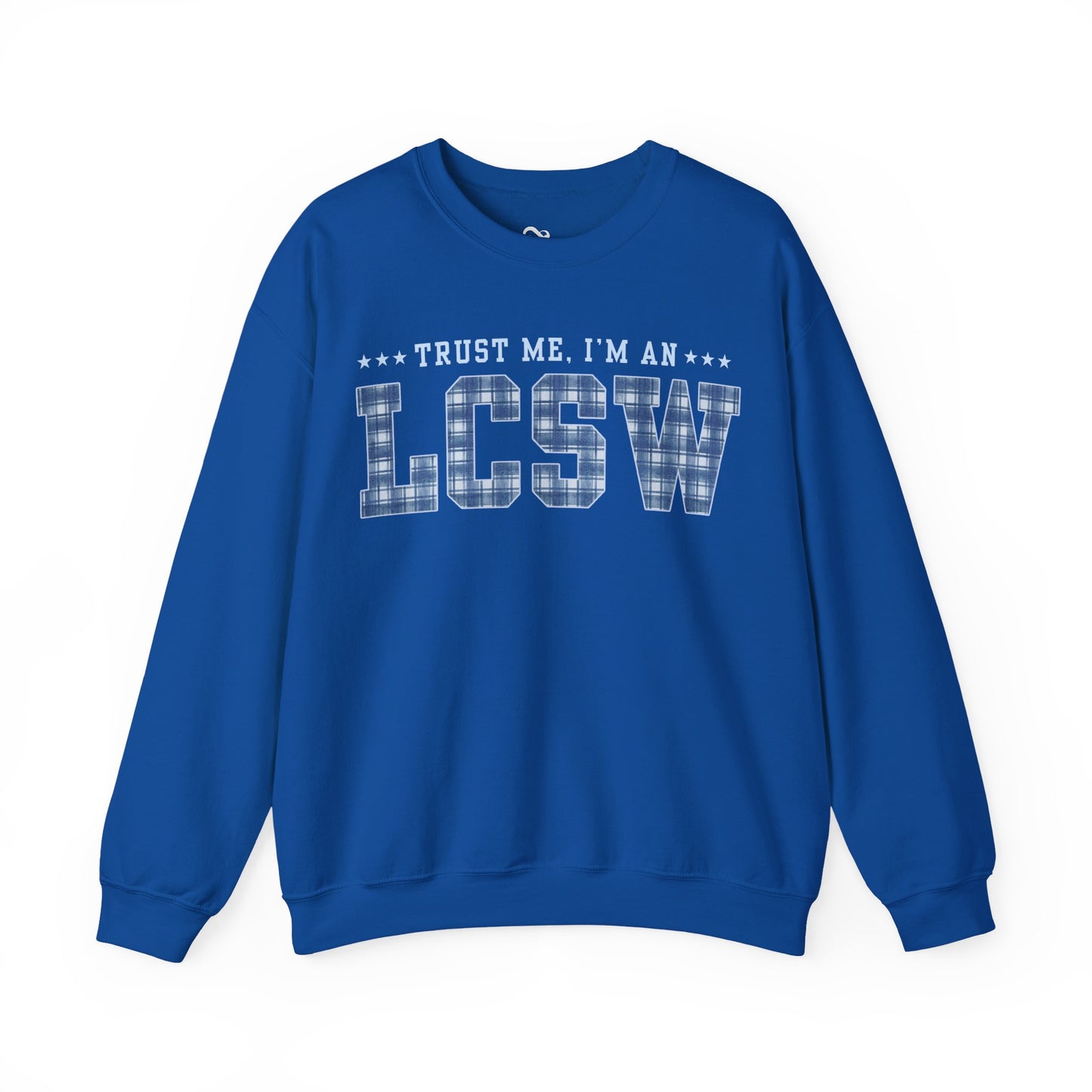 Trust Me I'm an LCSW Sweatshirt | Licensed Clinical Social Worker Crewneck