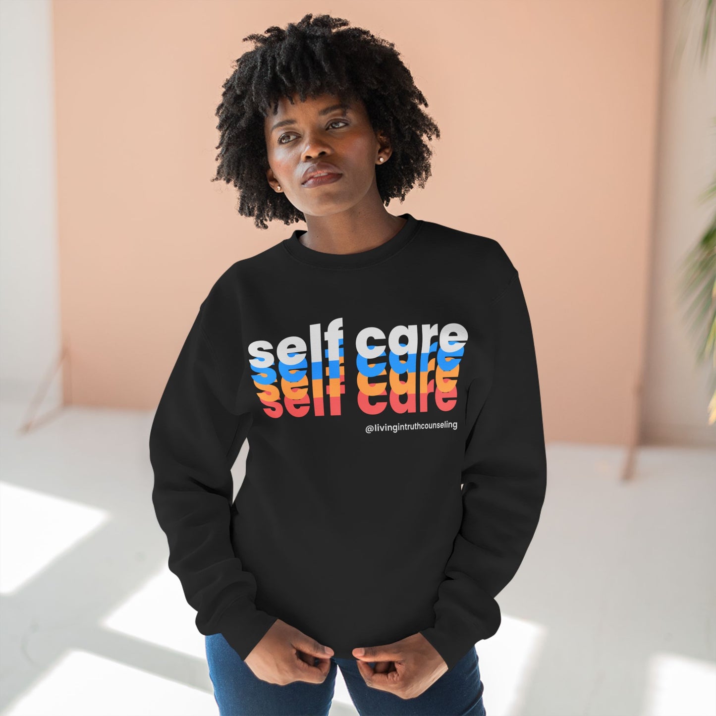 SELF CARE Unisex Crewneck Sweatshirt