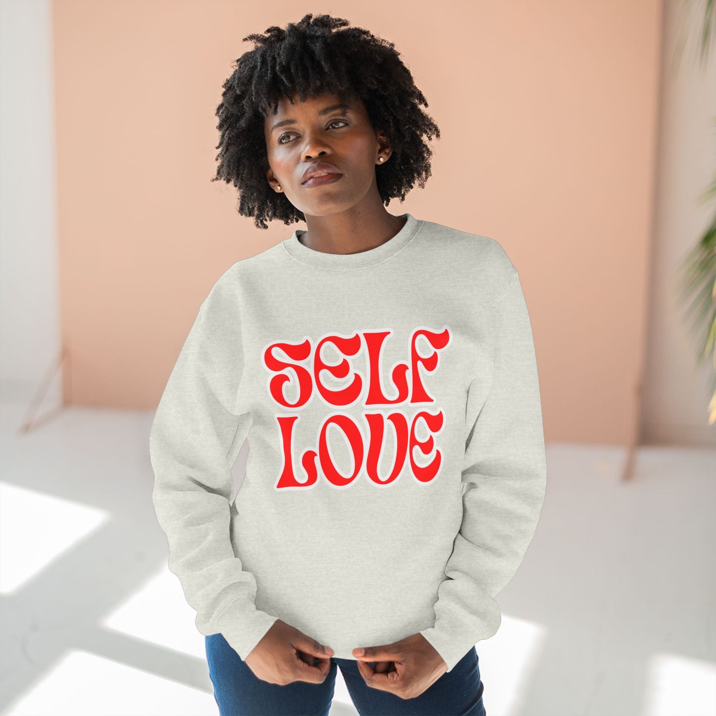SELF LOVE RETRO Crewneck