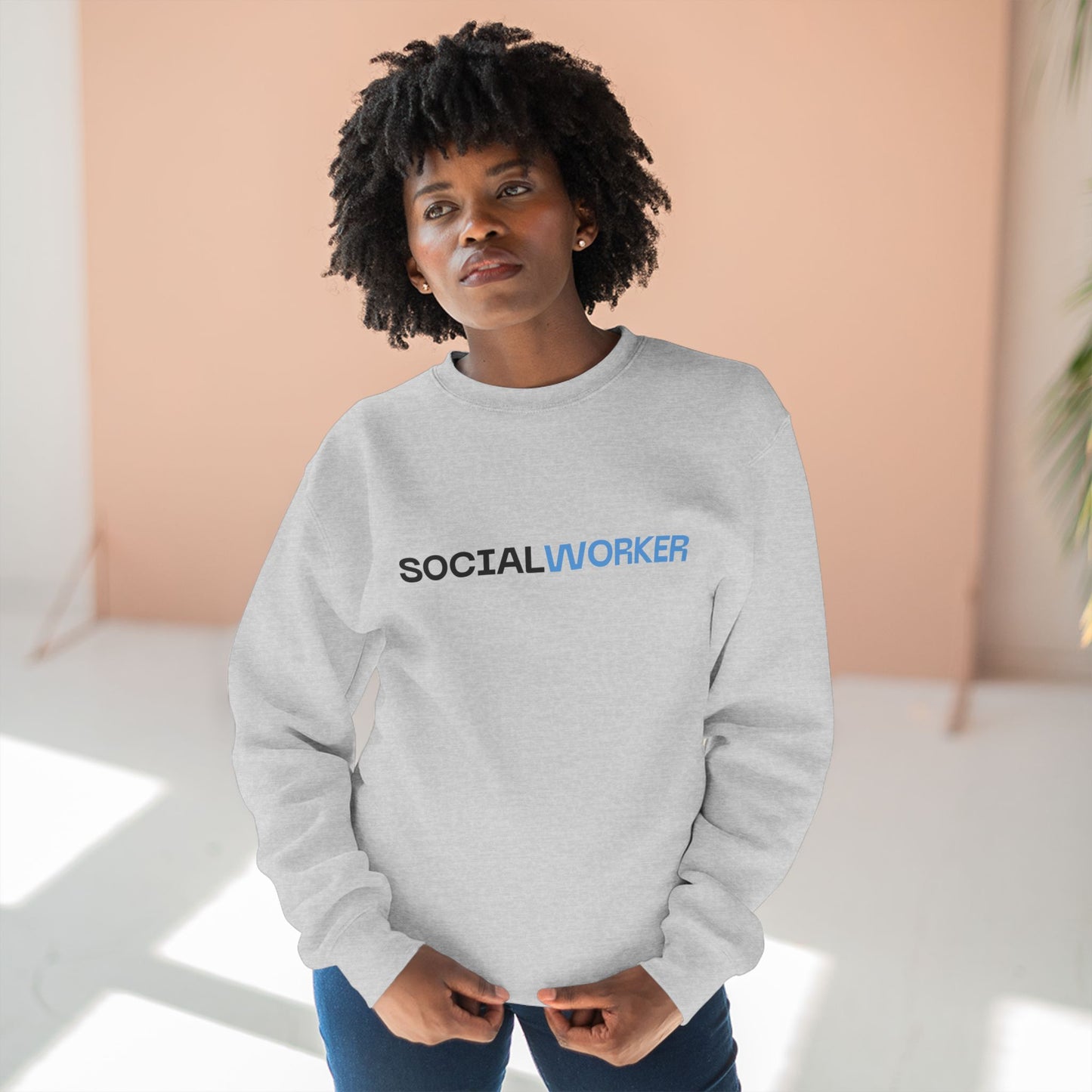 The Bold Social Worker Crewneck
