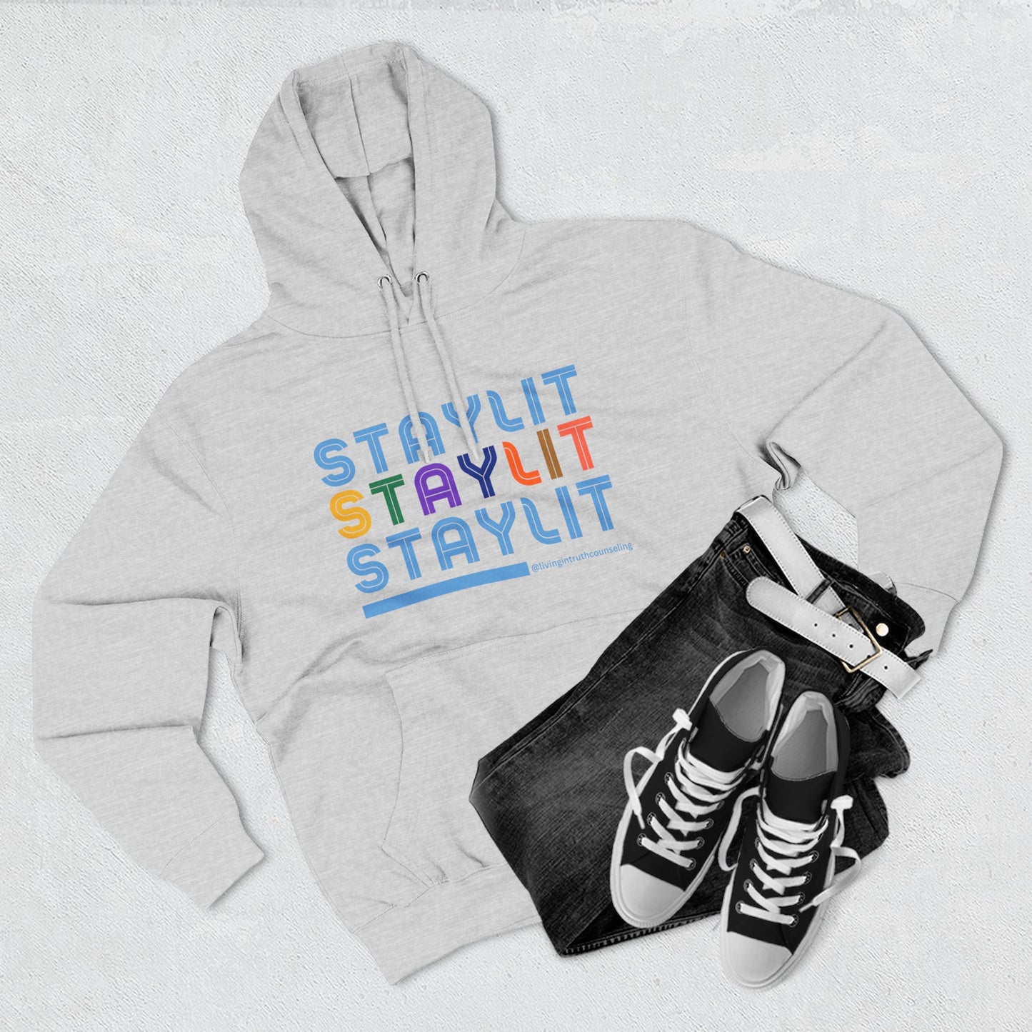 Tri-Stay LIT Hoodie (Blue)