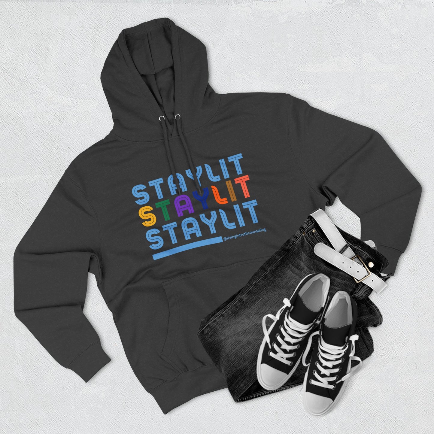 Tri-Stay LIT Hoodie (Blue)