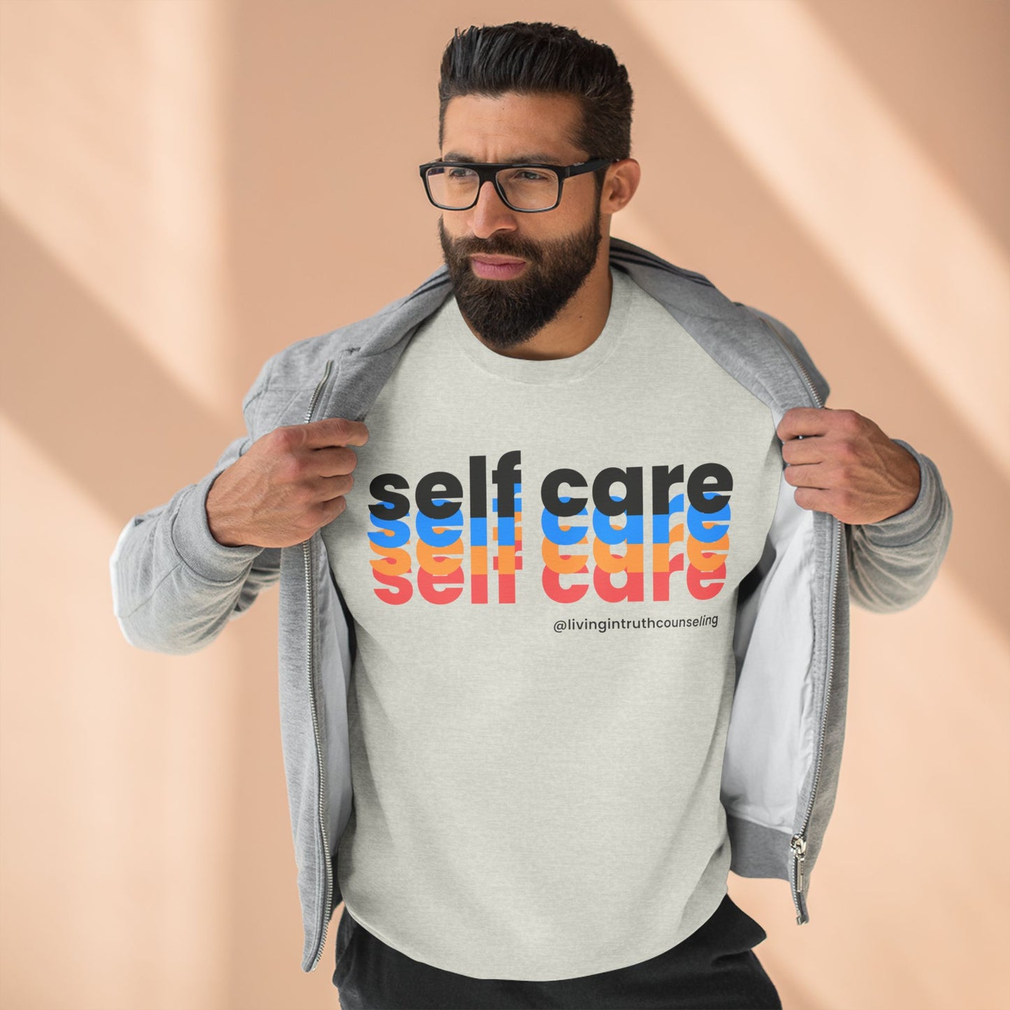 SELF CARE Unisex Crewneck Sweatshirt