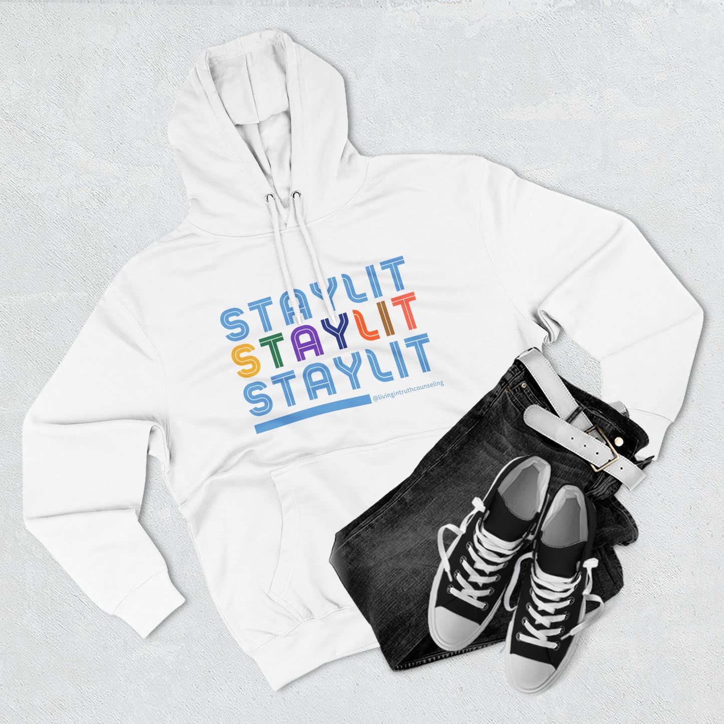 Tri-Stay LIT Hoodie (Blue)