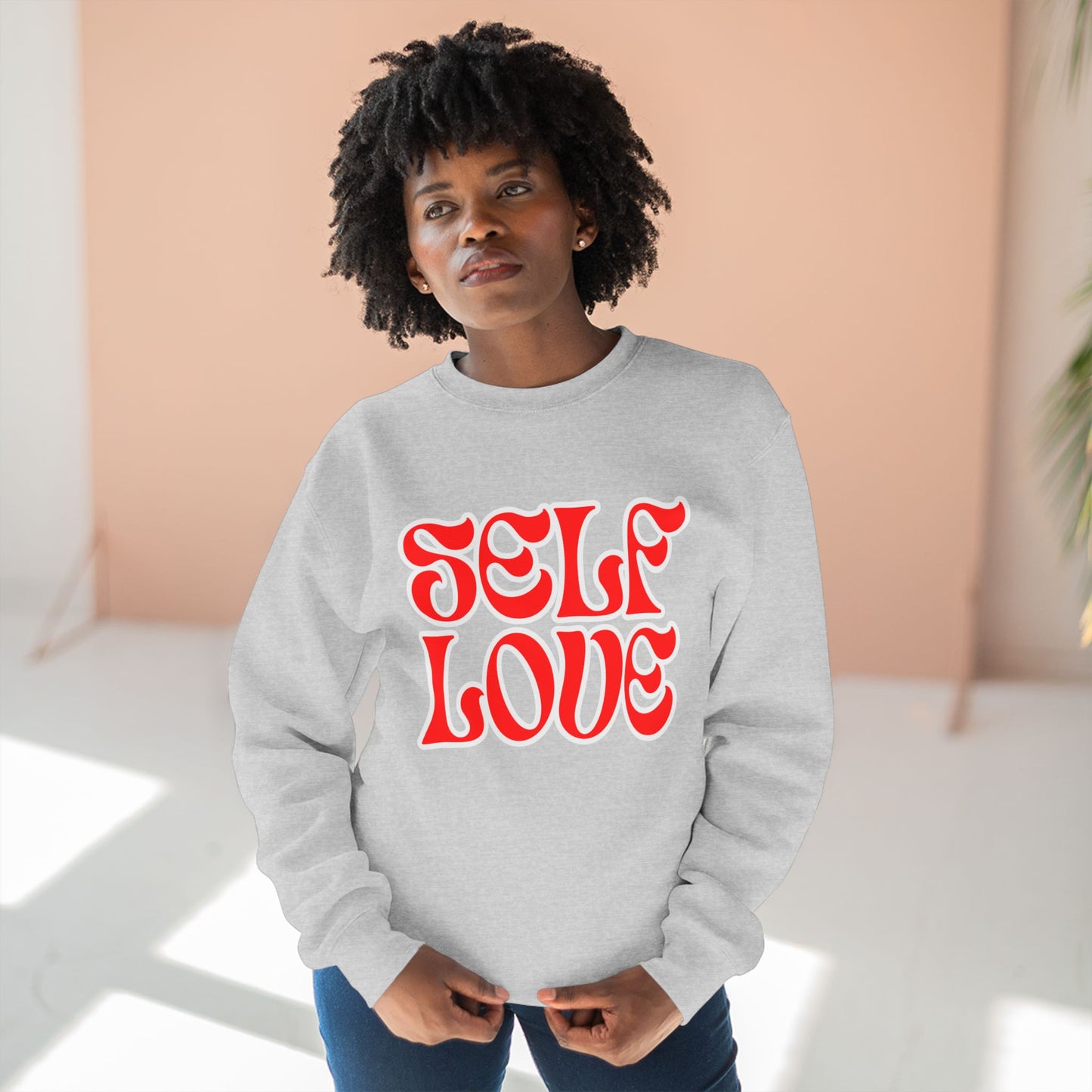 SELF LOVE RETRO Crewneck