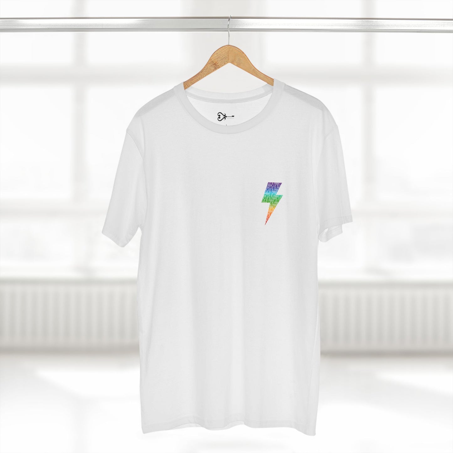 LIT IS PRIDE Lightning Bolt Tee