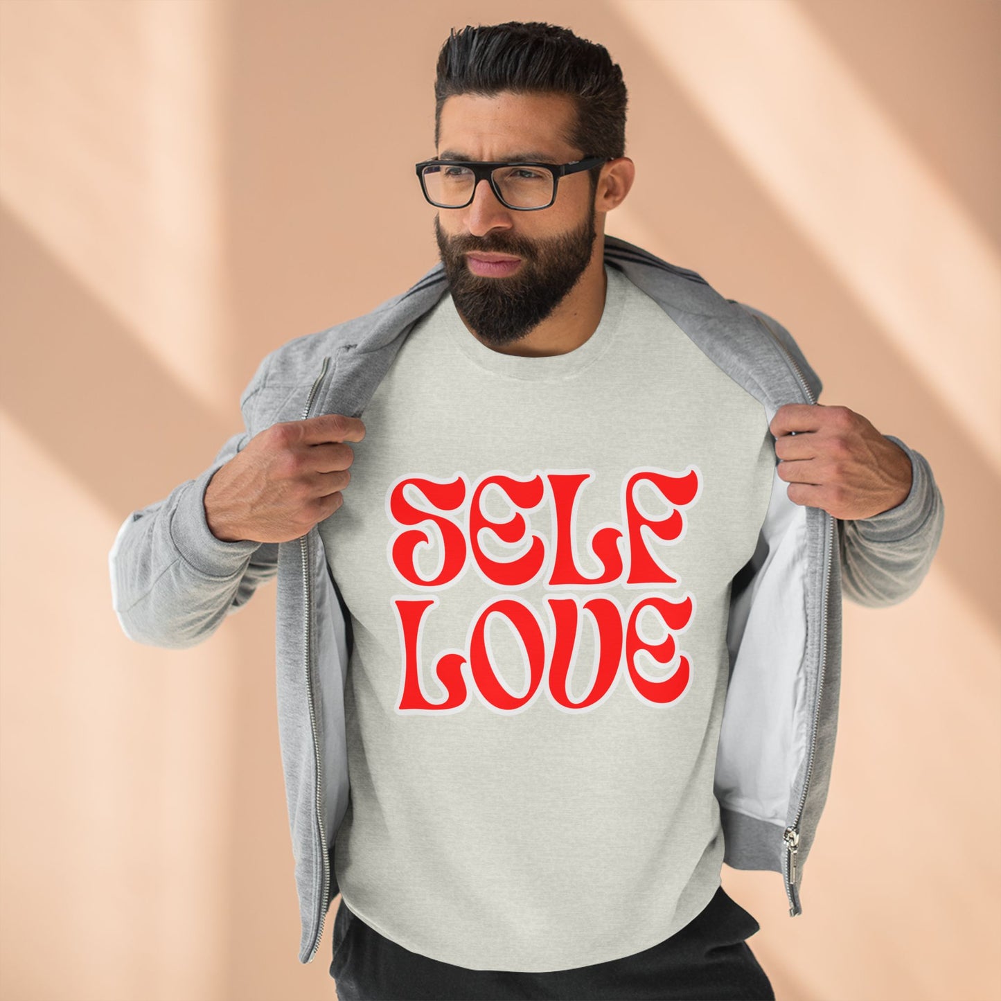 SELF LOVE RETRO Crewneck
