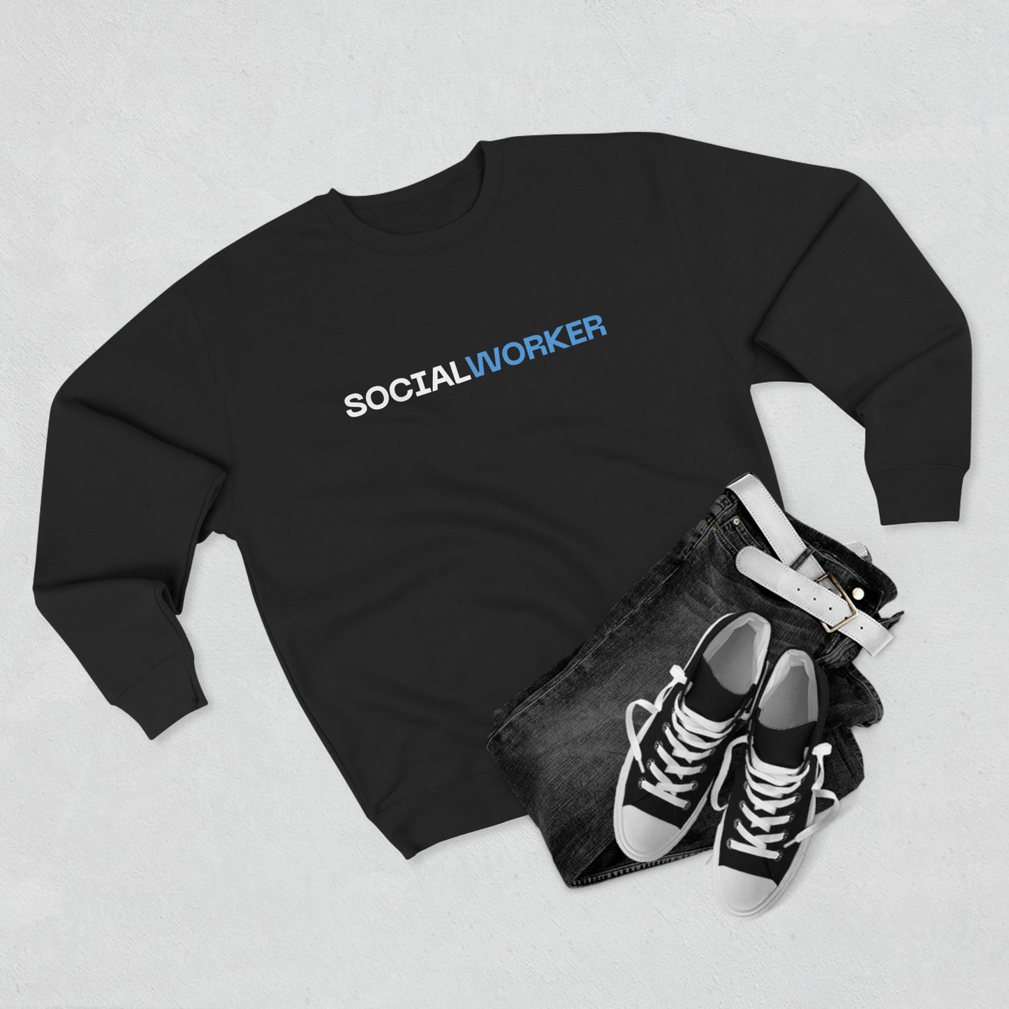 The Bold Social Worker Crewneck