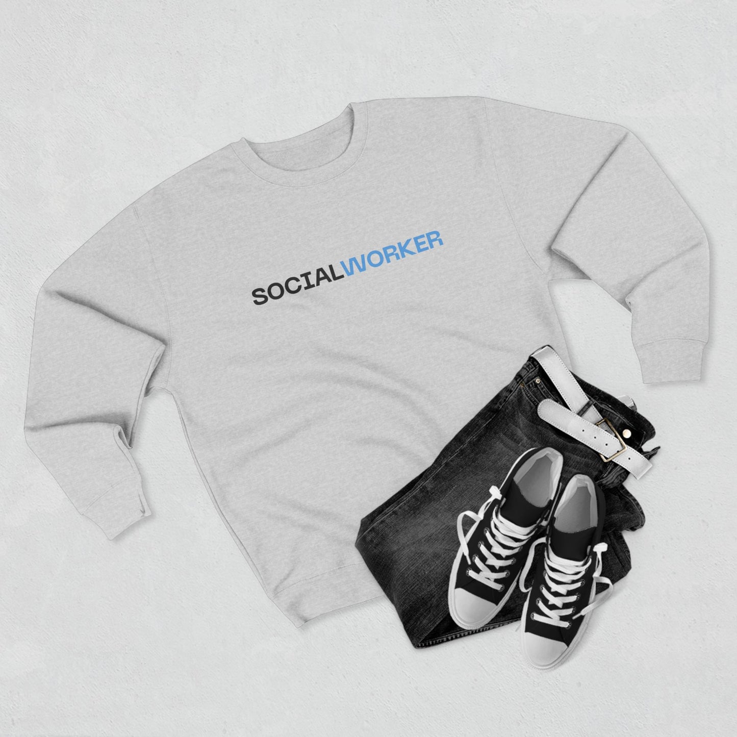 The Bold Social Worker Crewneck