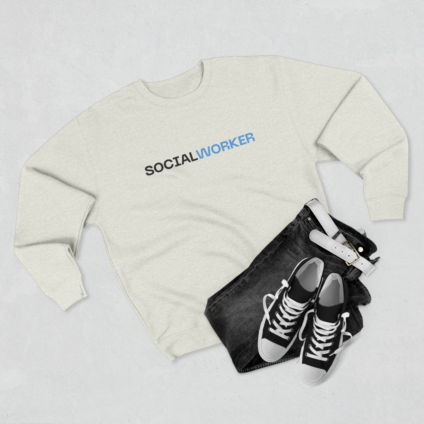 The Bold Social Worker Crewneck