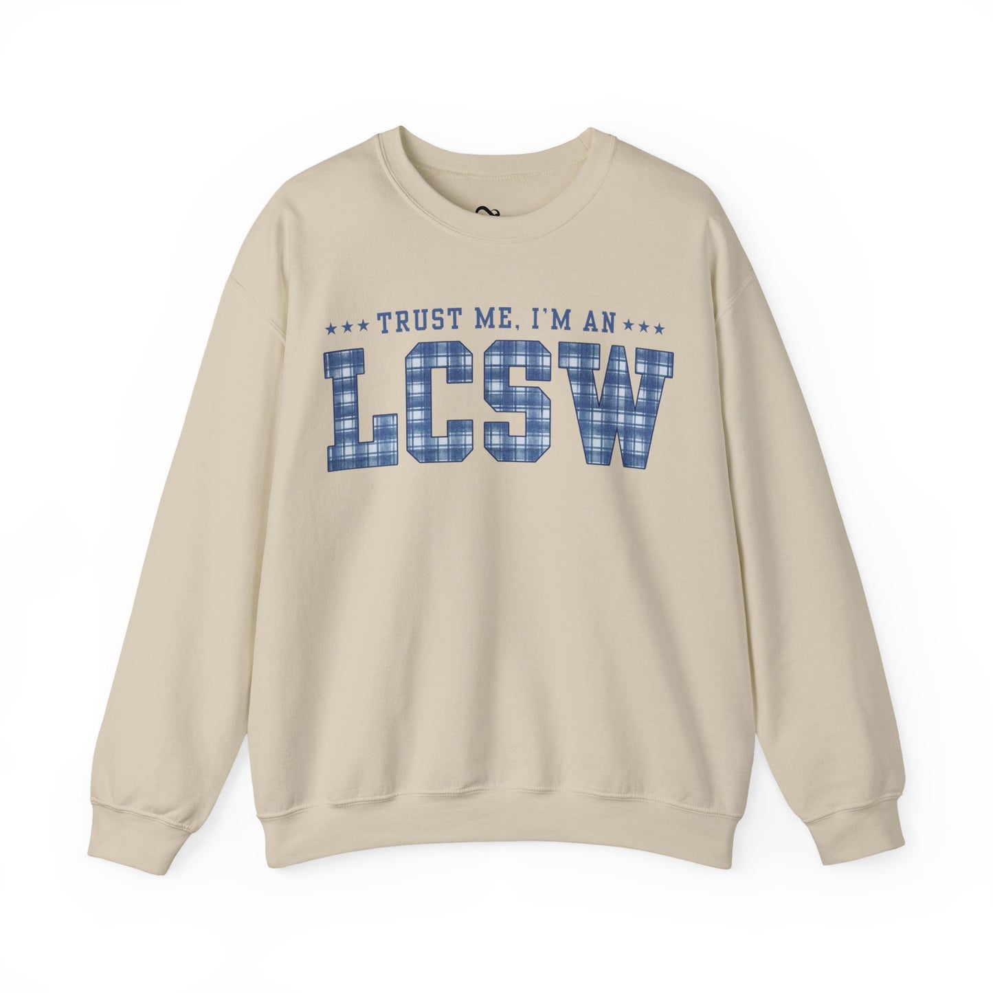 Trust Me I'm an LCSW Sweatshirt | Licensed Clinical Social Worker Crewneck
