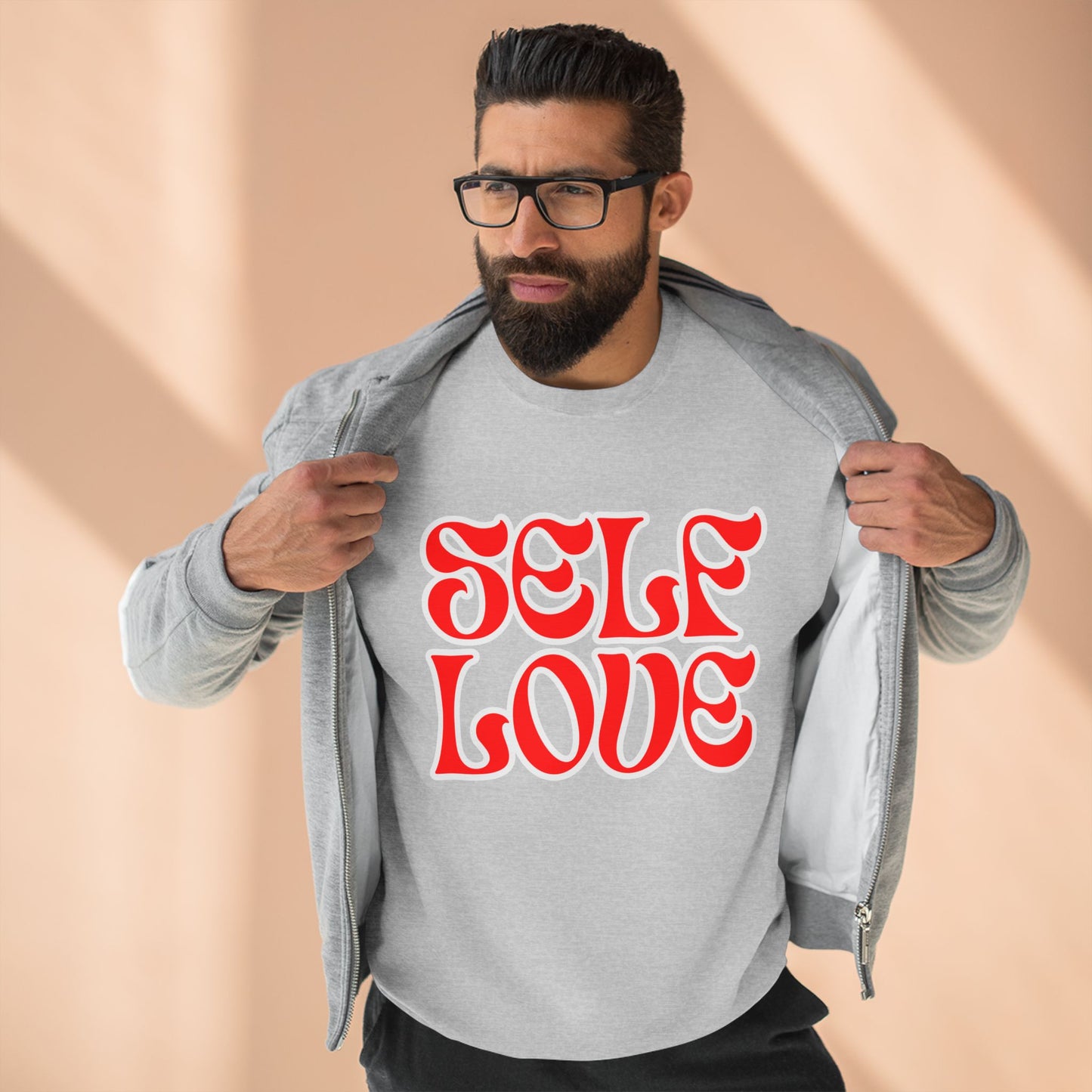 SELF LOVE RETRO Crewneck