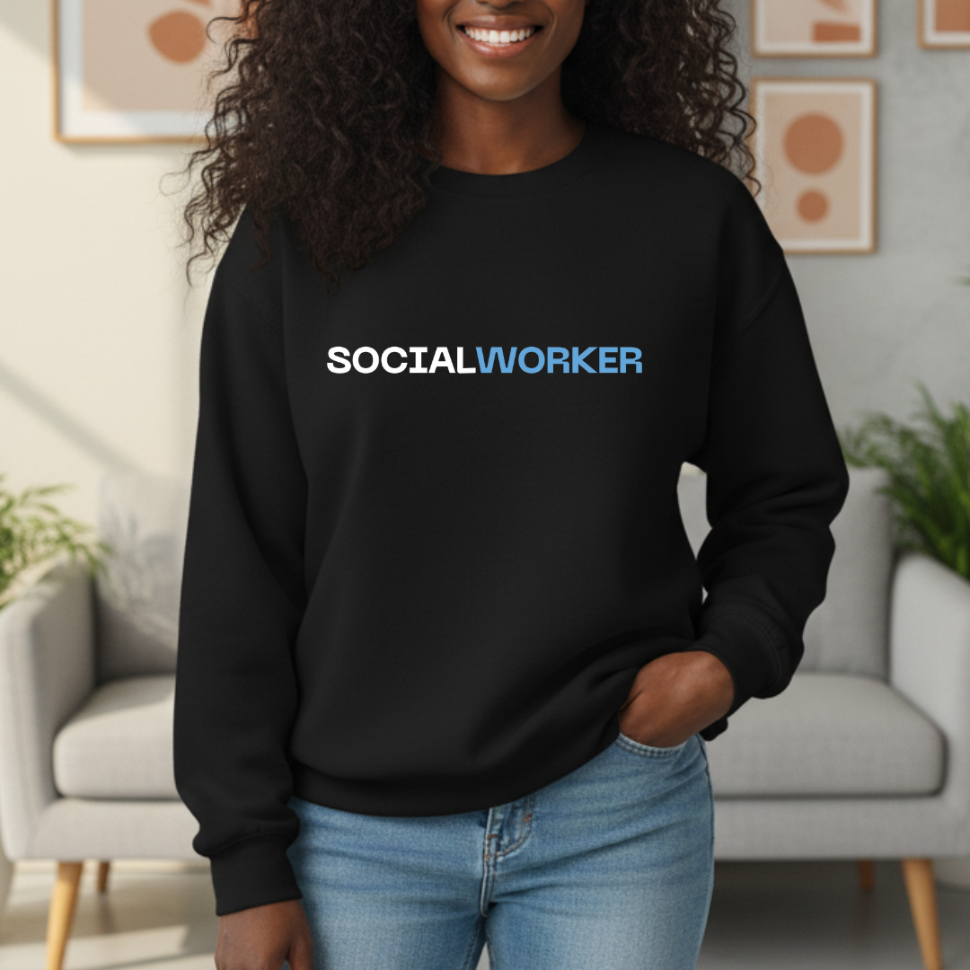 The Bold Social Worker Crewneck