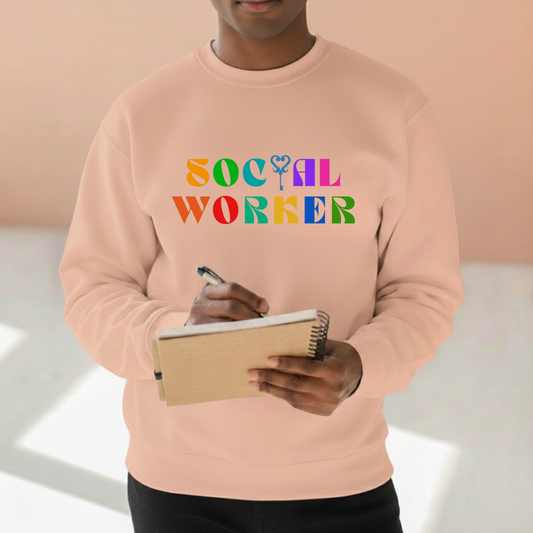 Social Worker Shirt | Multicolor Social Work Tee | Social Worker Gift