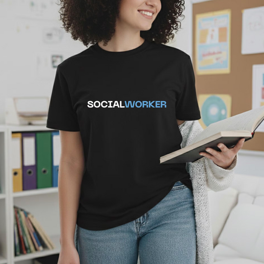 GreenThe Bold Social Worker Tee