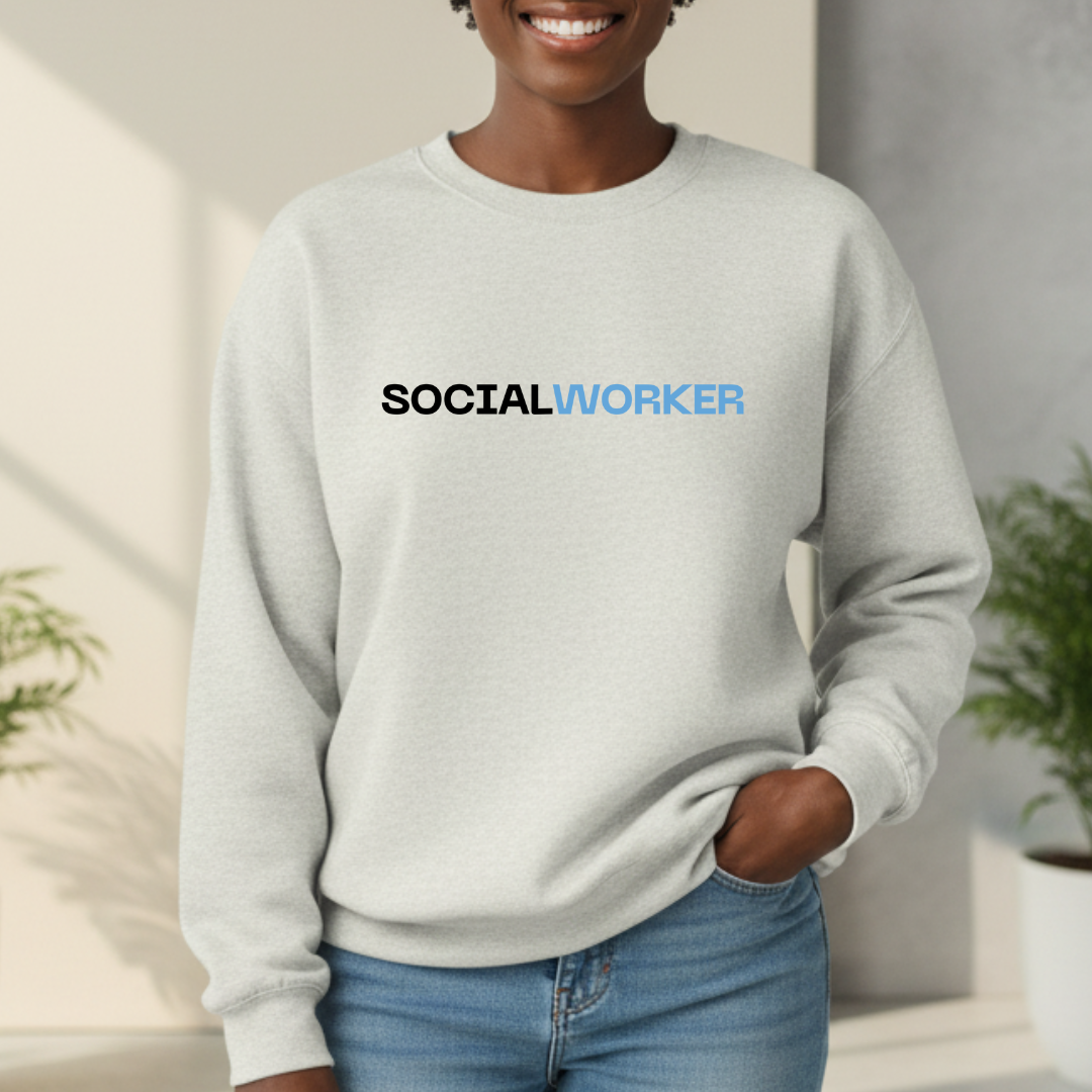 The Bold Social Worker Crewneck