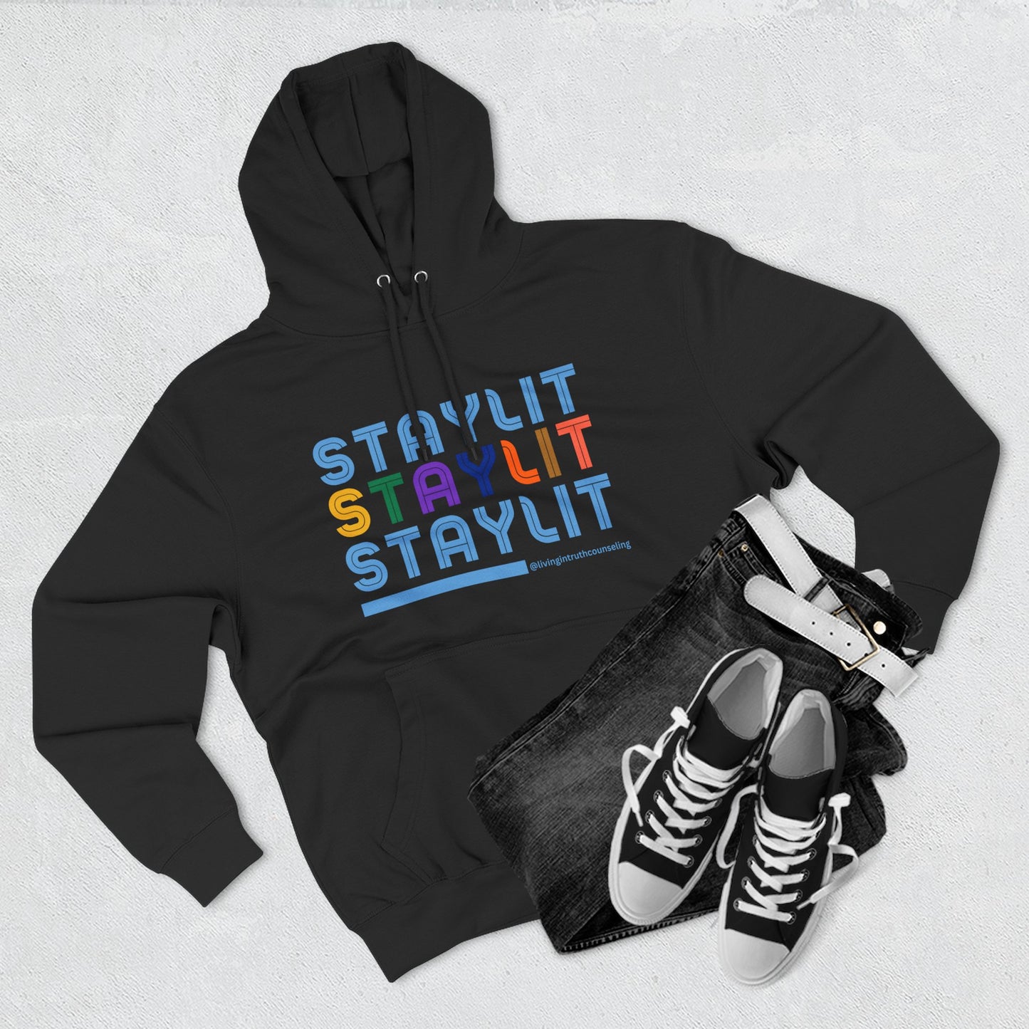 Tri-Stay LIT Hoodie (Blue)
