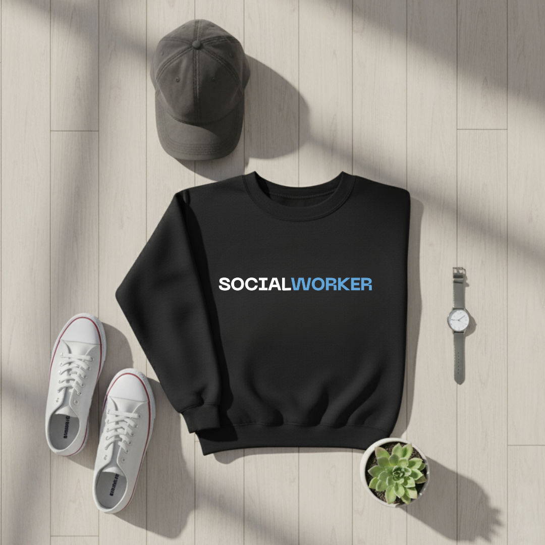 The Bold Social Worker Crewneck
