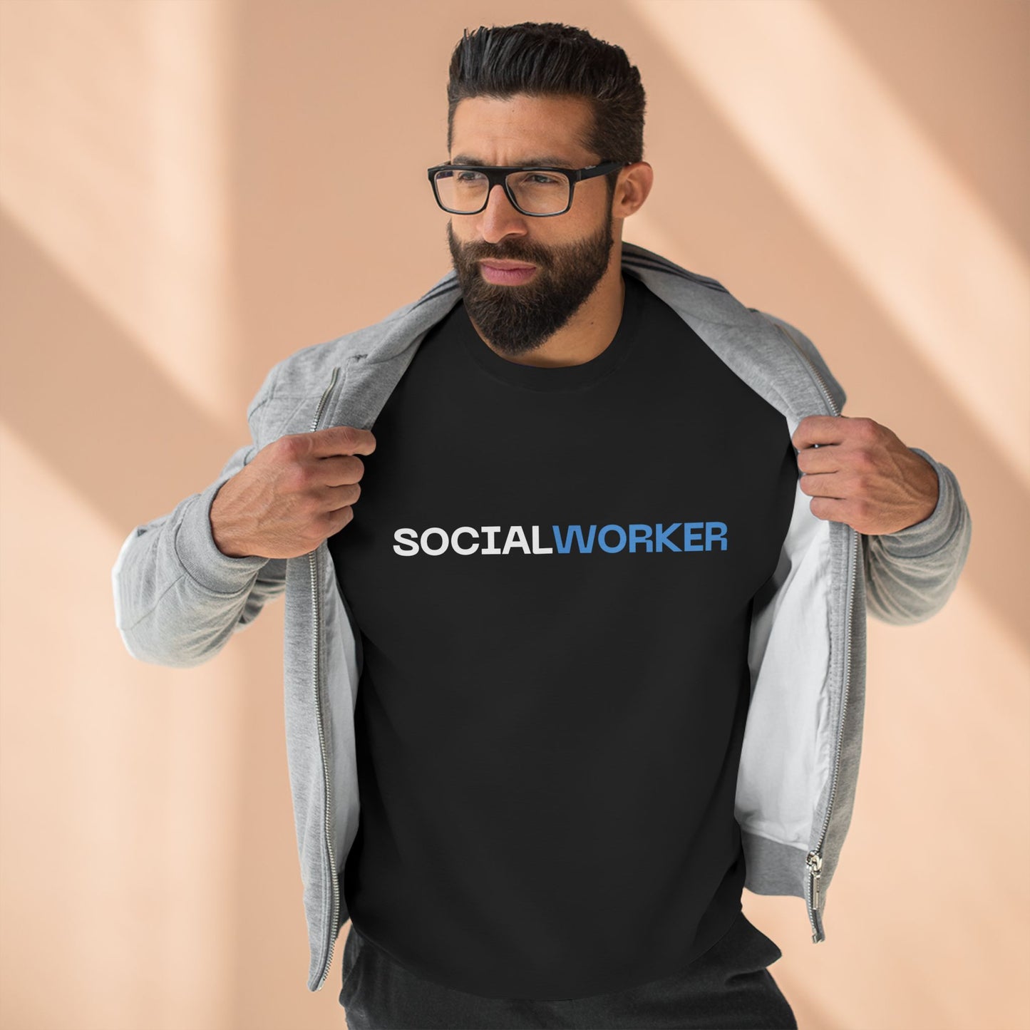 The Bold Social Worker Crewneck