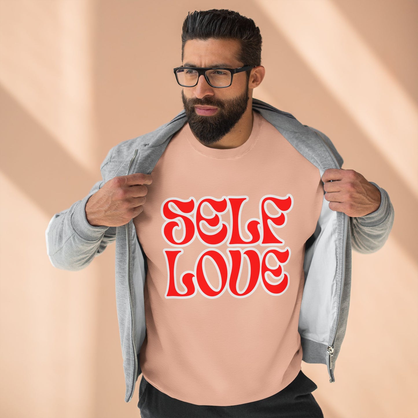 SELF LOVE RETRO Crewneck