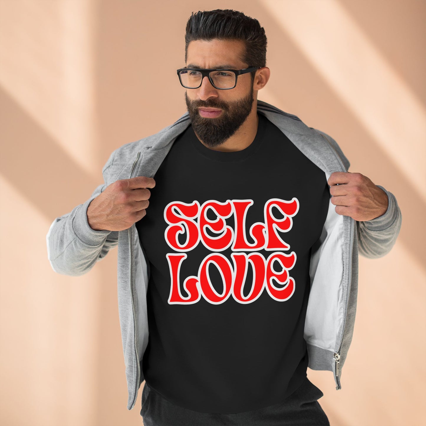 SELF LOVE RETRO Crewneck