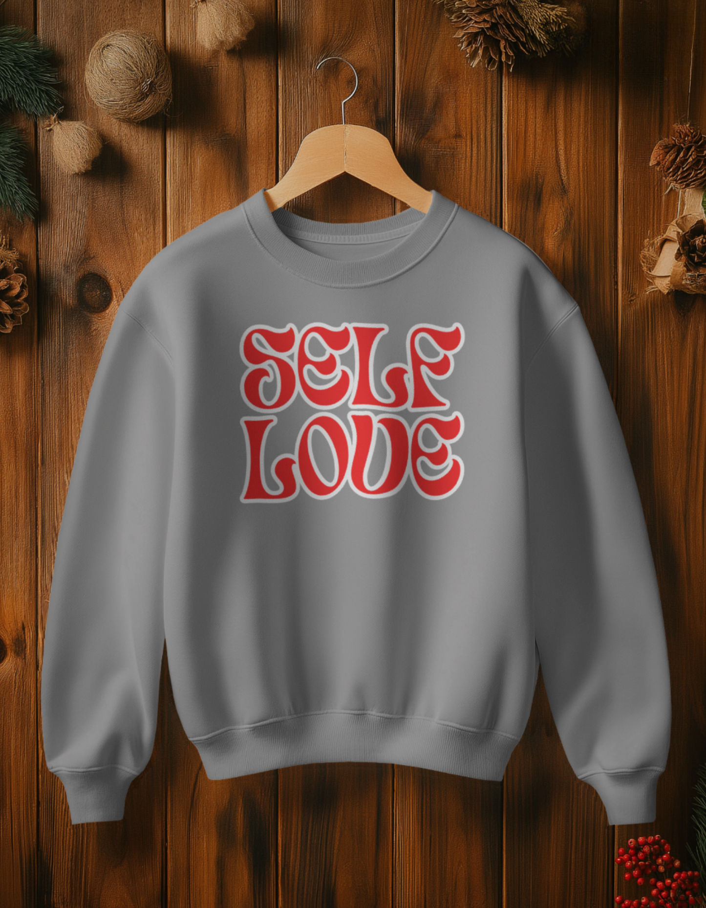 SELF LOVE RETRO Crewneck