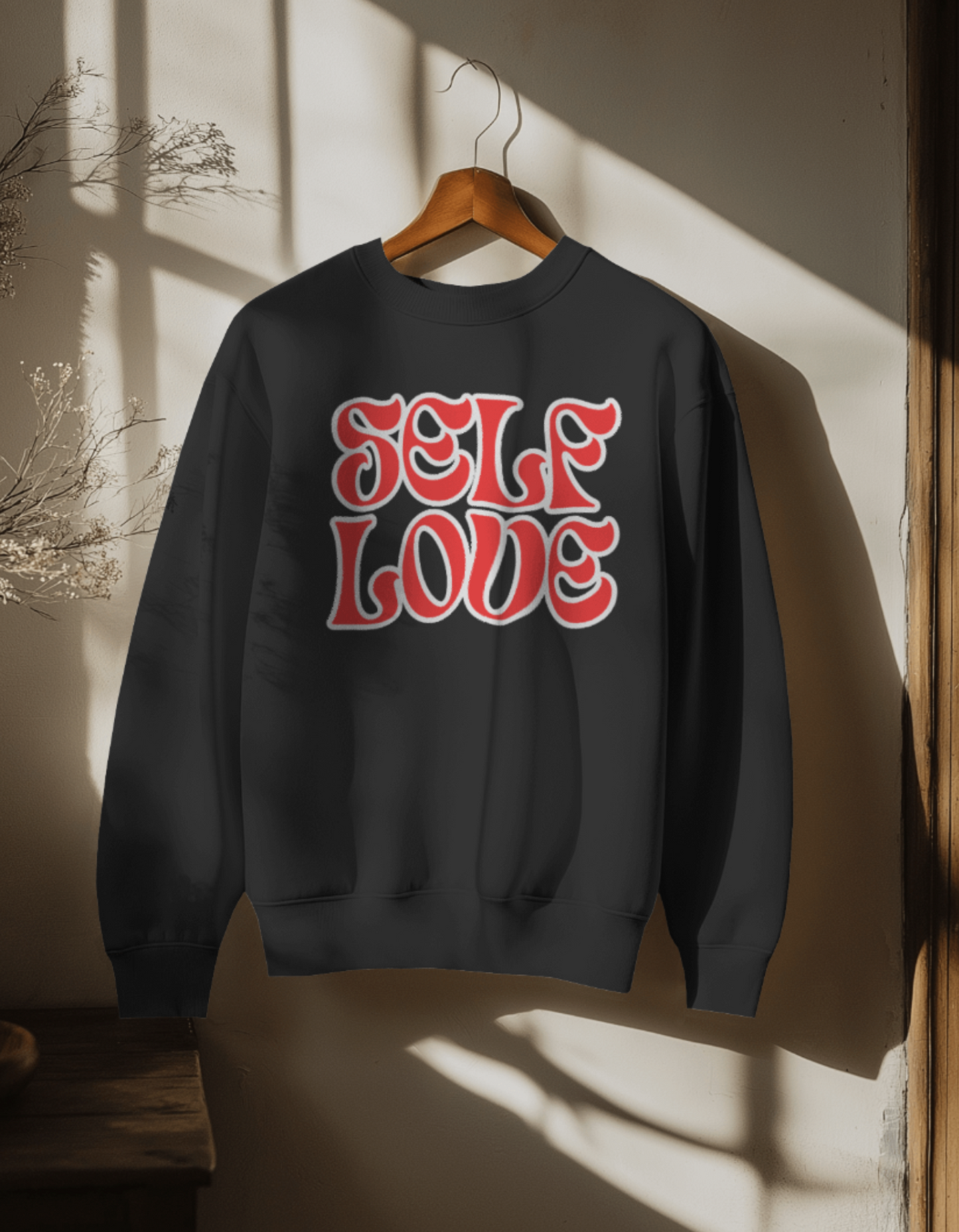 SELF LOVE RETRO Crewneck