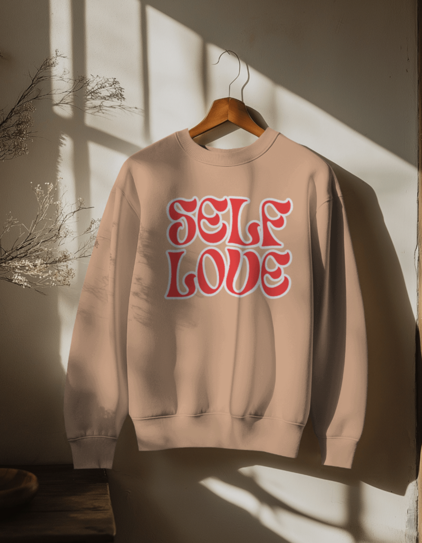 SELF LOVE RETRO Crewneck
