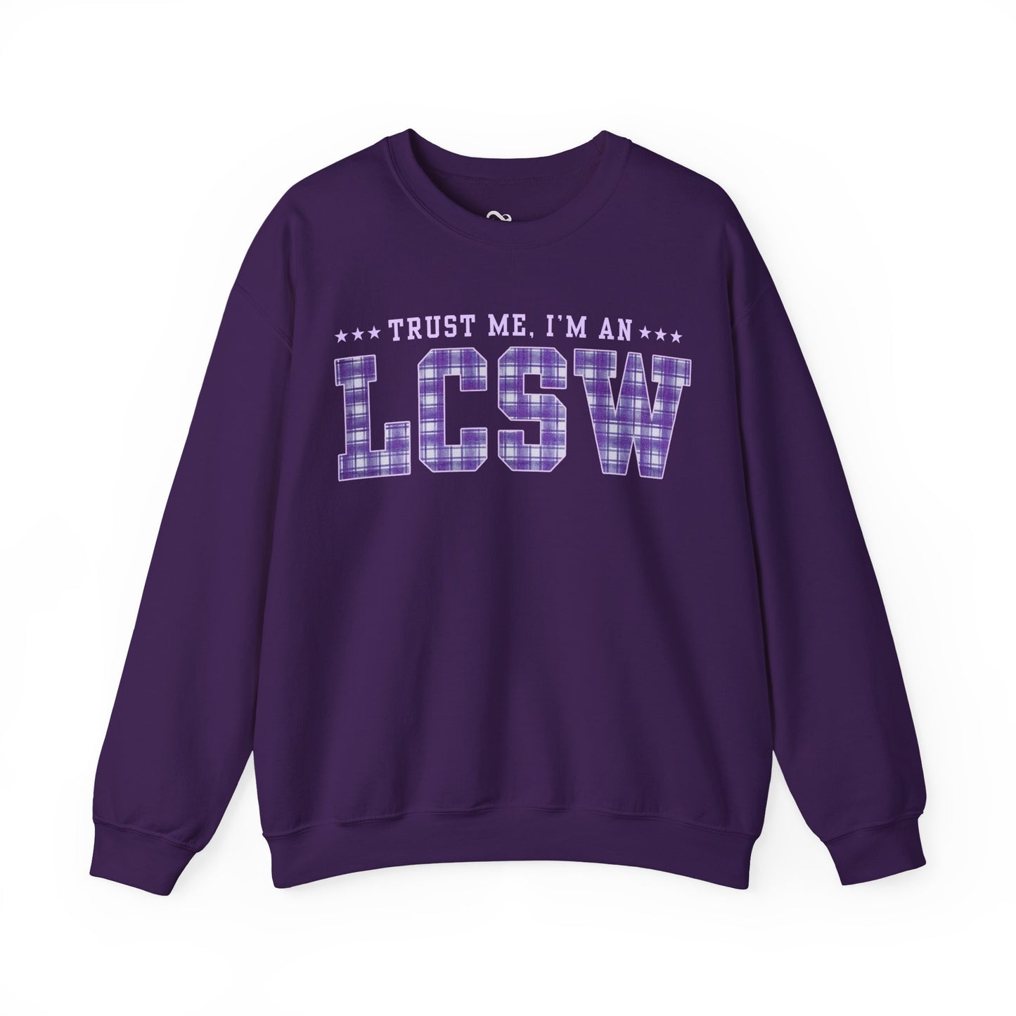 Trust Me I'm an LCSW Sweatshirt | Licensed Clinical Social Worker Crewneck