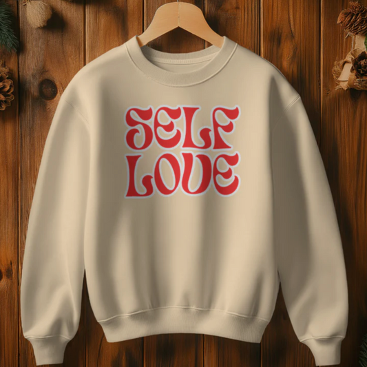 SELF LOVE RETRO Crewneck
