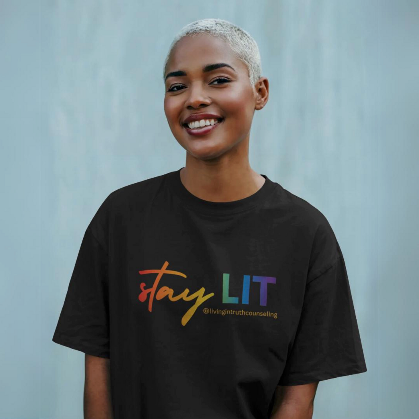 Stay LIT Tee (Pride Original)